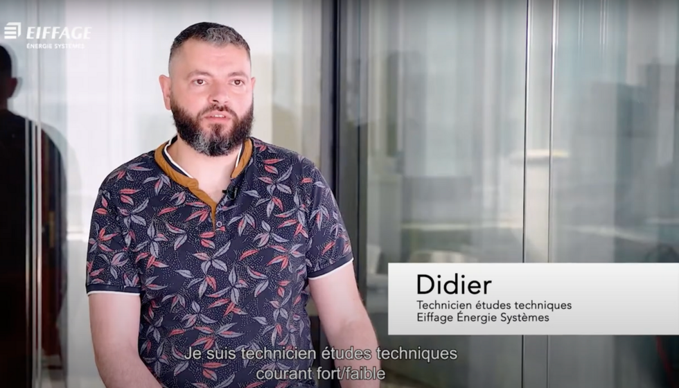 Rencontrez Didier, technicien d’études techniques - Eiffage Énergie Systèmes