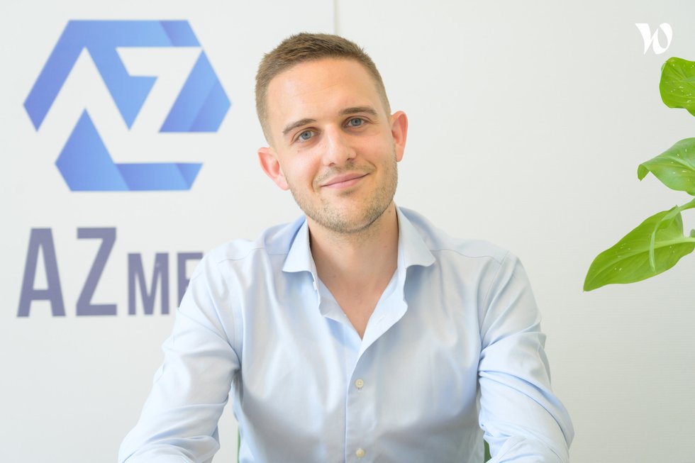 Rencontrez Bastien, Head of Sales - Azmed