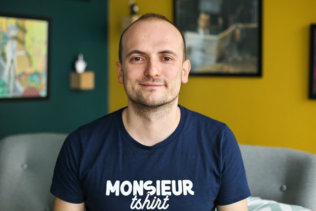 Rencontrez Vincent, Co-Fondateur & DG - Monsieur TSHIRT