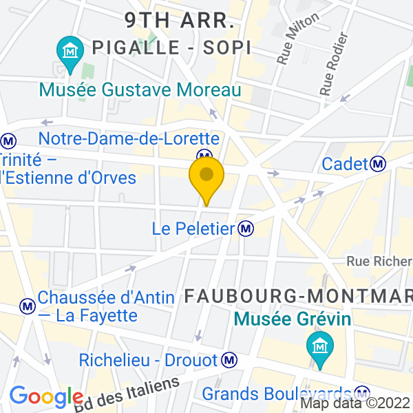 22, Rue de la Victoire, Paris, 75009, Paris