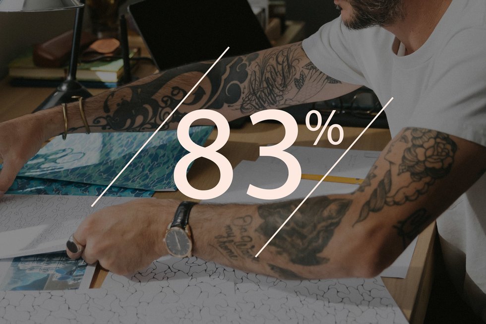 83% des Français pensent qu’un tatouage peut être un frein professionnel