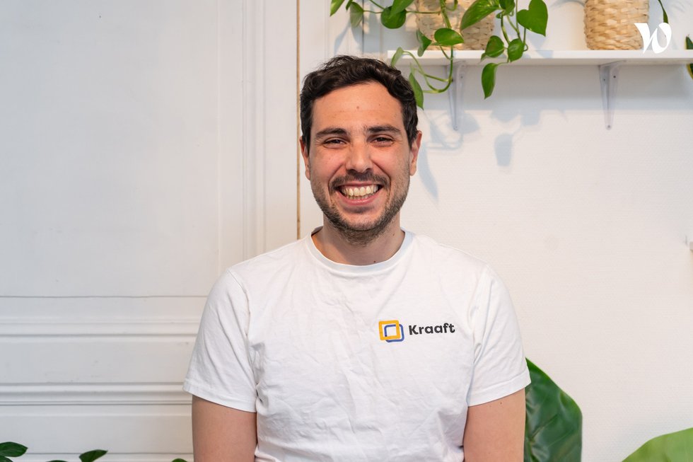 Rencontrez Antonio, Head of sales - Kraaft