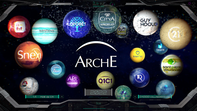 👉 Découvrez la galaxie ARCHE - Arche