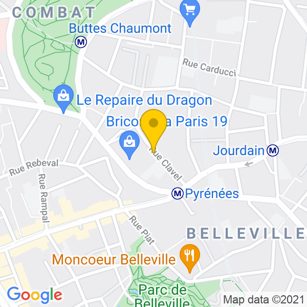 15, Rue Clavel, Paris, 75019, Paris