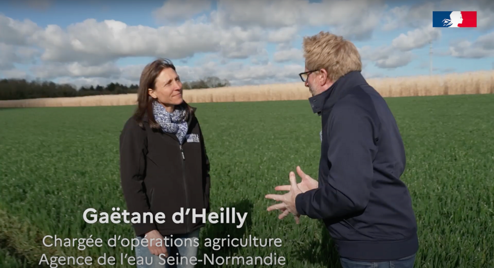 Gaëtane d’Heilly, Chargée d’opérations agriculture - Agence de l'eau Seine-Normandie