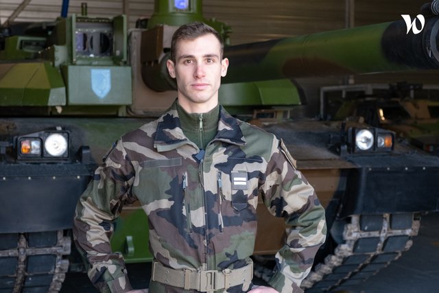 Rencontrez le lieutenant Mayol, Chef de peloton Leclerc - Armée de Terre - sengager.fr