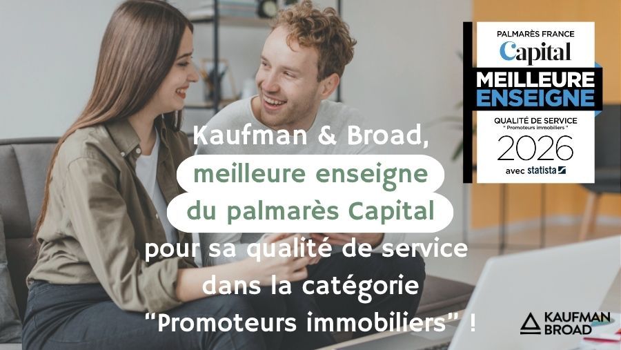 Kaufman &amp; Broad élu n°1 du Palmarès France des Enseignes 2026 - Catégorie “Promoteurs immobiliers” !
