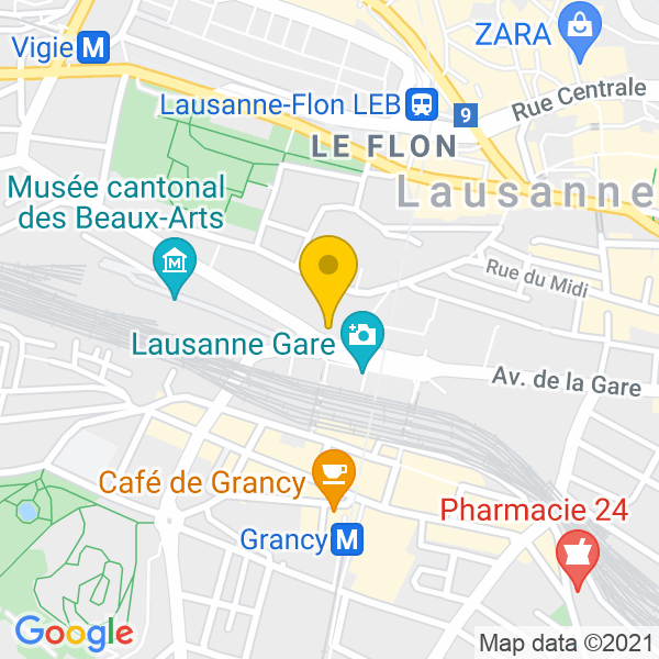 10, Place de la Gare, Lausanne, 1003, Lausanne