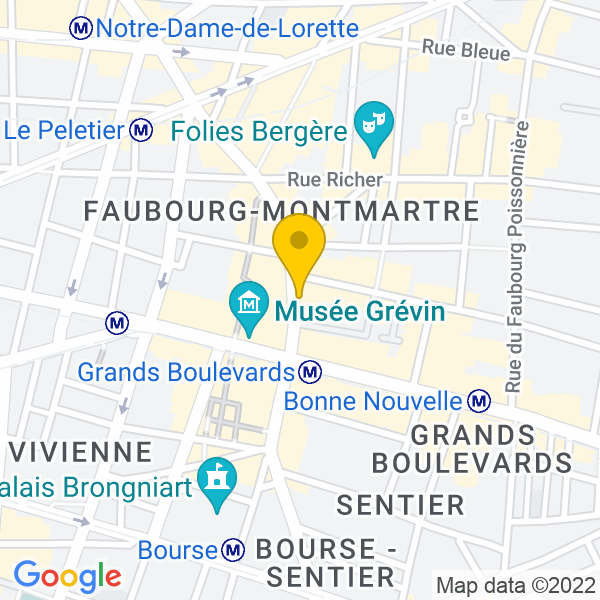 10, Rue du Faubourg Montmartre, Paris, 75009, Paris