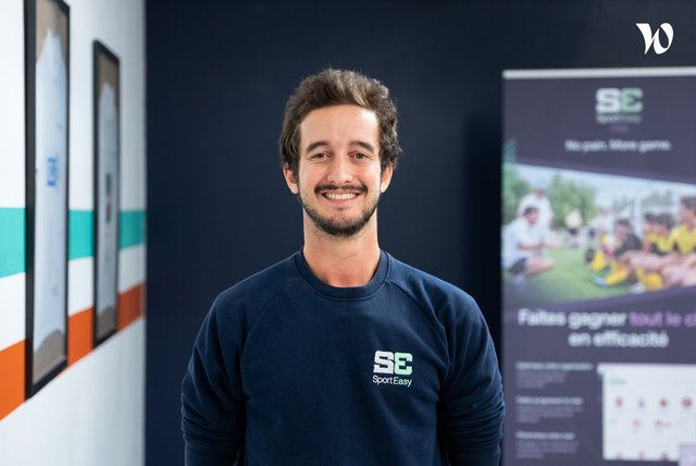 Rencontrez Harold, Sales Team Leader - SportEasy