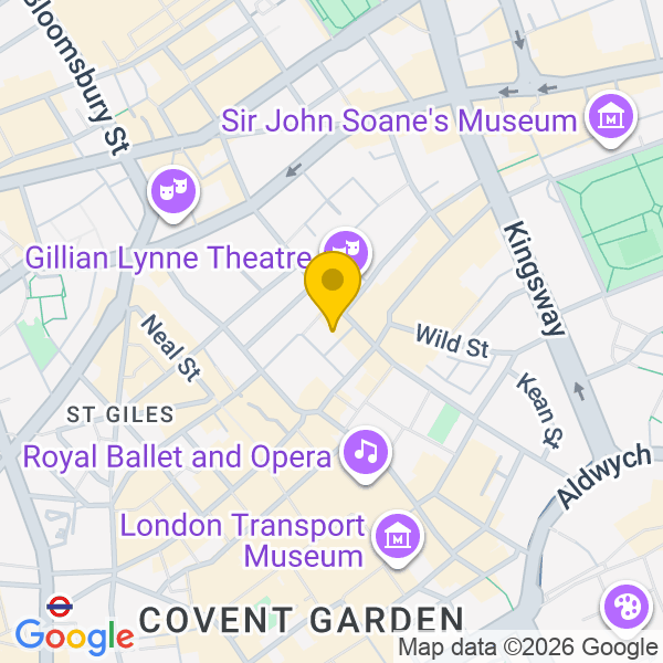 6 Dryden St, London WC2E 9NH, WC2E 9, London