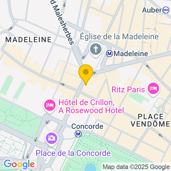 20, Rue Royale, 75008, Paris