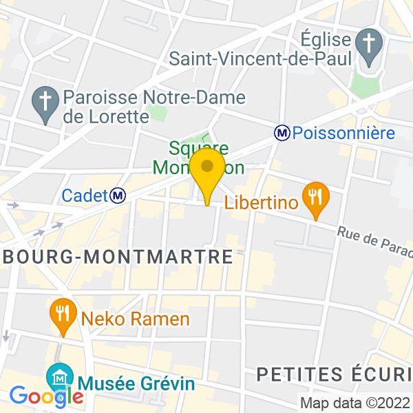 9, Rue Bleue, Paris, 75009, Paris