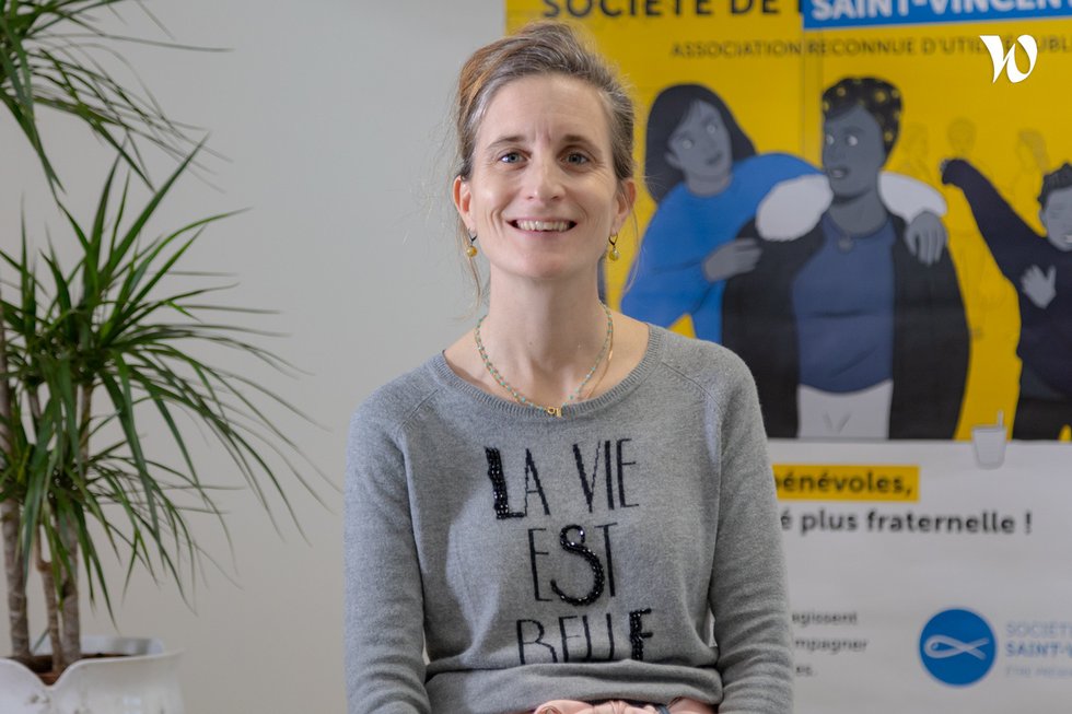 Rencontrez Pauline, Chargée de formation - Société de Saint-Vincent-de-Paul