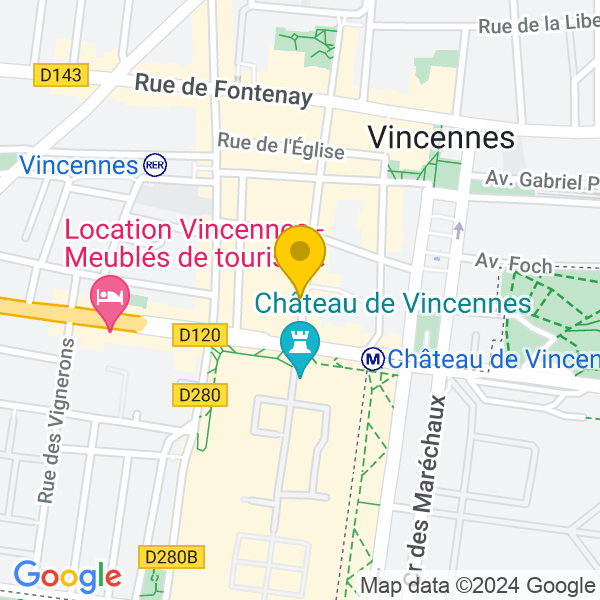 Avenue du Château, 94300, Vincennes
