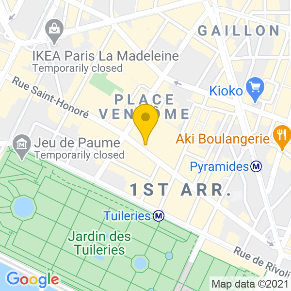 350, Rue Saint-Honoré, Paris, 75001, Paris