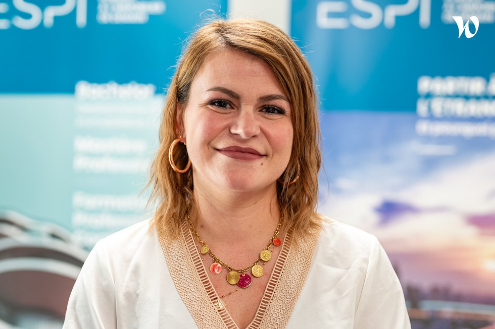 Rencontrez Sandra, Responsable relation entreprise et formation continue - ESPI