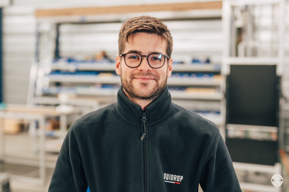 Rencontrez Hugo, Responsable Production - OUIDROP