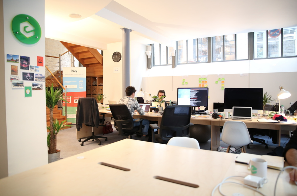 Dans les bureaux  d'eFounders, le studio qui donne vie aux start-up de demain ! 