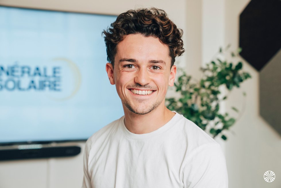 Rencontrez Gaspard, Stagiaire prospection - Générale du Solaire