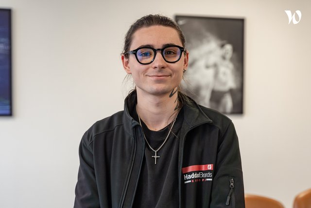 Rencontrez Maxime, Employé polyvalent - HADDAD BRANDS EUROPE