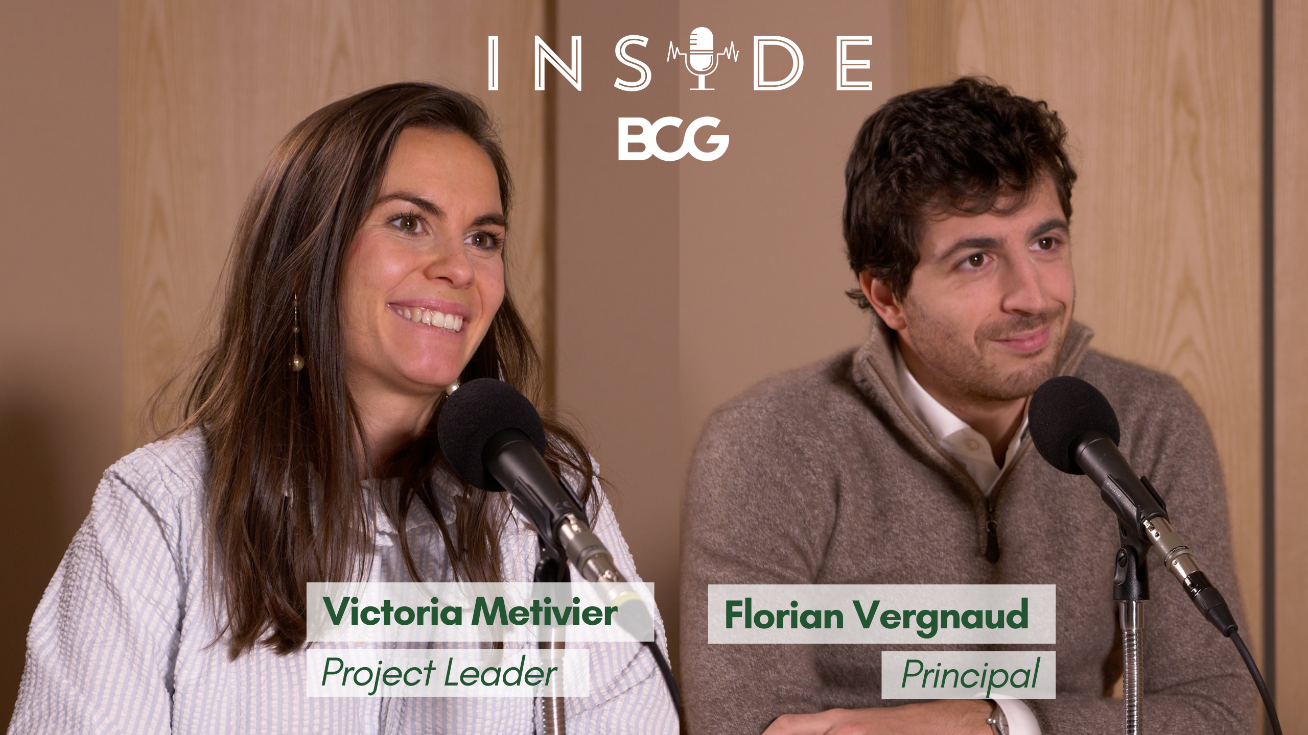 Découvrez l'épisode 3 du podcast Inside BCG avec Florian et Victoria ! 