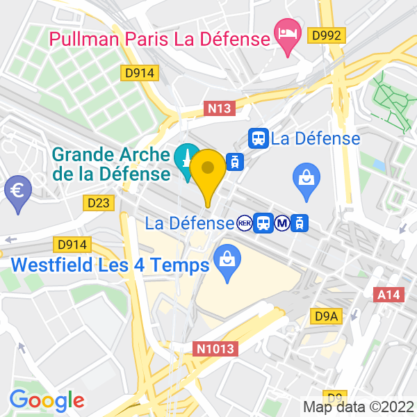 1, Parvis de la Défense, La Défense, 92800, La Défense