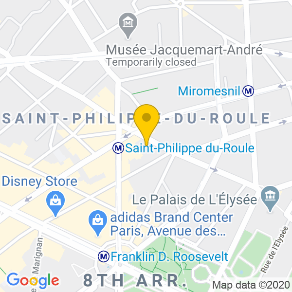 105, rue du Faubourg St Honoré, 75008, Paris