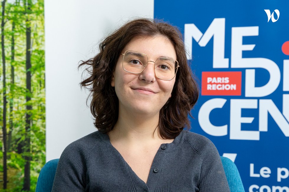 Rencontrez Amélie, Responsable Marketing et Communication - Medicen Paris Region