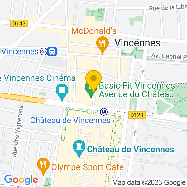 5, Avenue du Château, Vincennes, 94300, Vincennes