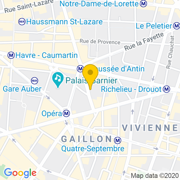 12, rue de la Chaussée d'Antin , 75009, Paris