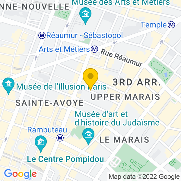 22, Rue Chapon, Paris, 75003, Paris