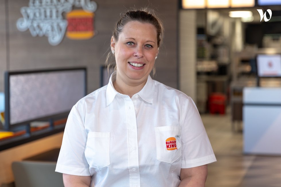 Rencontrez Jennifer, Directrice du restaurant de Lille - Burger King France