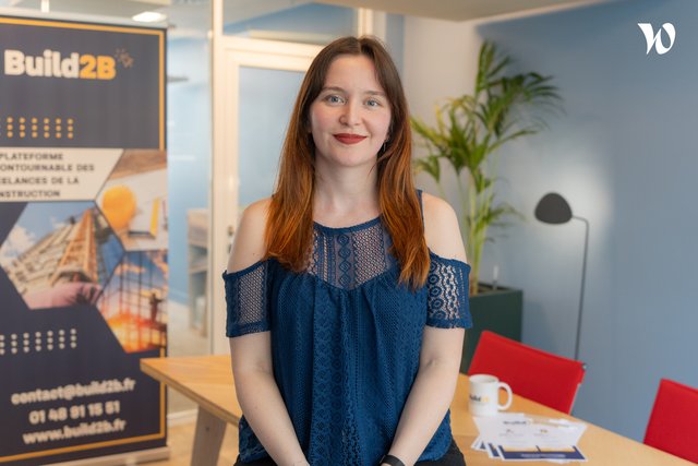 Rencontrez Kathleen, Chargée de communication et événementiel - Build2B