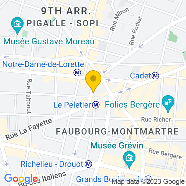 38, Rue Le Peletier, Paris, 75009, Paris