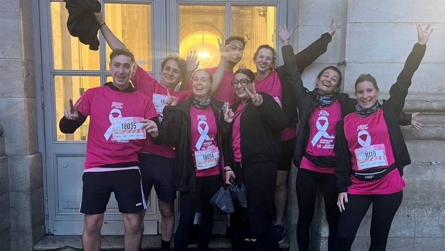 Challenge du Ruban Rose : la Team KB motivée à Bordeaux !