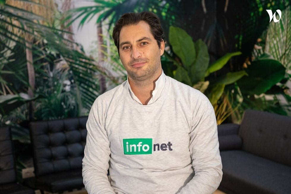 Rencontrez Julien, CEO | FOUNDER - Infonet