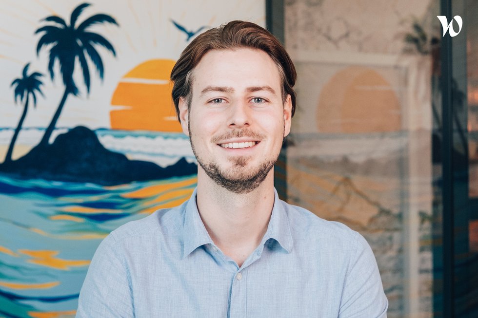 Rencontrez Maxime, Responsable commercial export - Marketing Creation