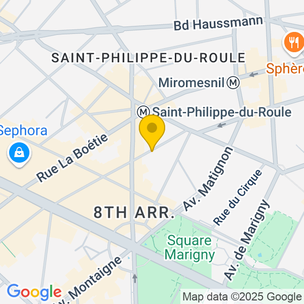 40, Rue du Colisée, 75008, Paris