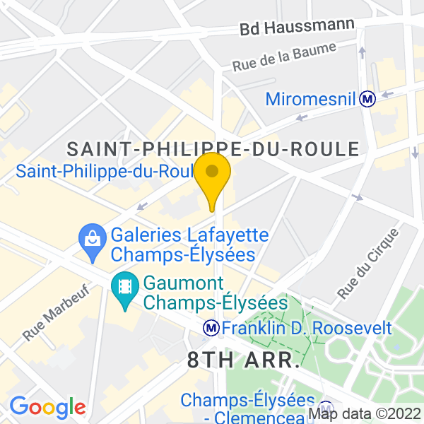 59, Avenue Franklin Delano Roosevelt, Paris, 75008, Paris