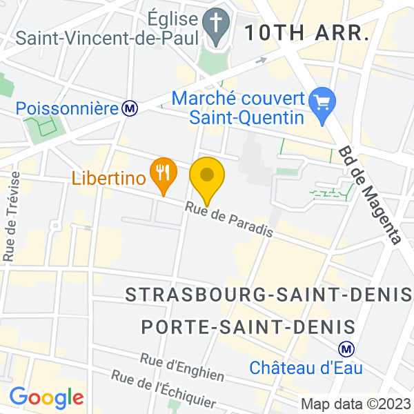 32, Rue de Paradis, Paris, 75010, Paris