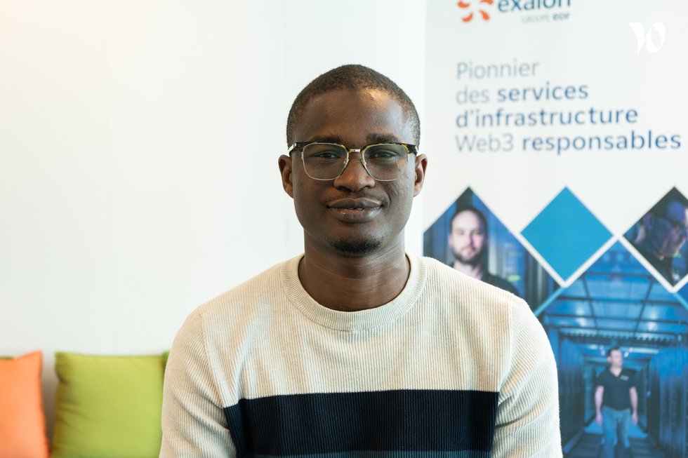 Rencontrez Ibrahima, Ingénieur blockchain - Exaion