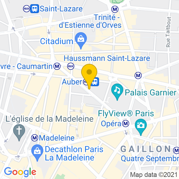 8 Rue Auber, 75009, Paris