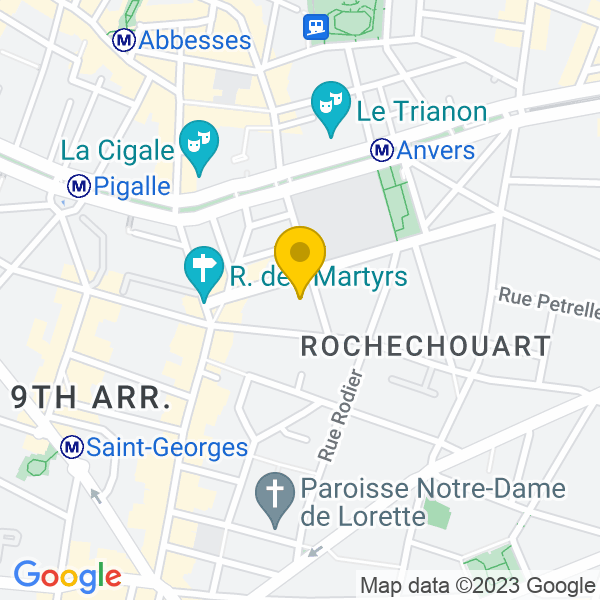 37, Avenue Trudaine, Paris, 75009, Paris