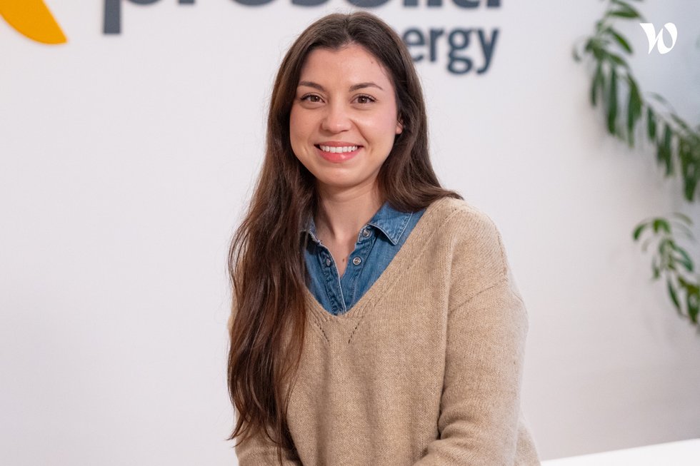 Rencontrez Anaïs, Responsable des Ressources Humaines - Prosolia Energy