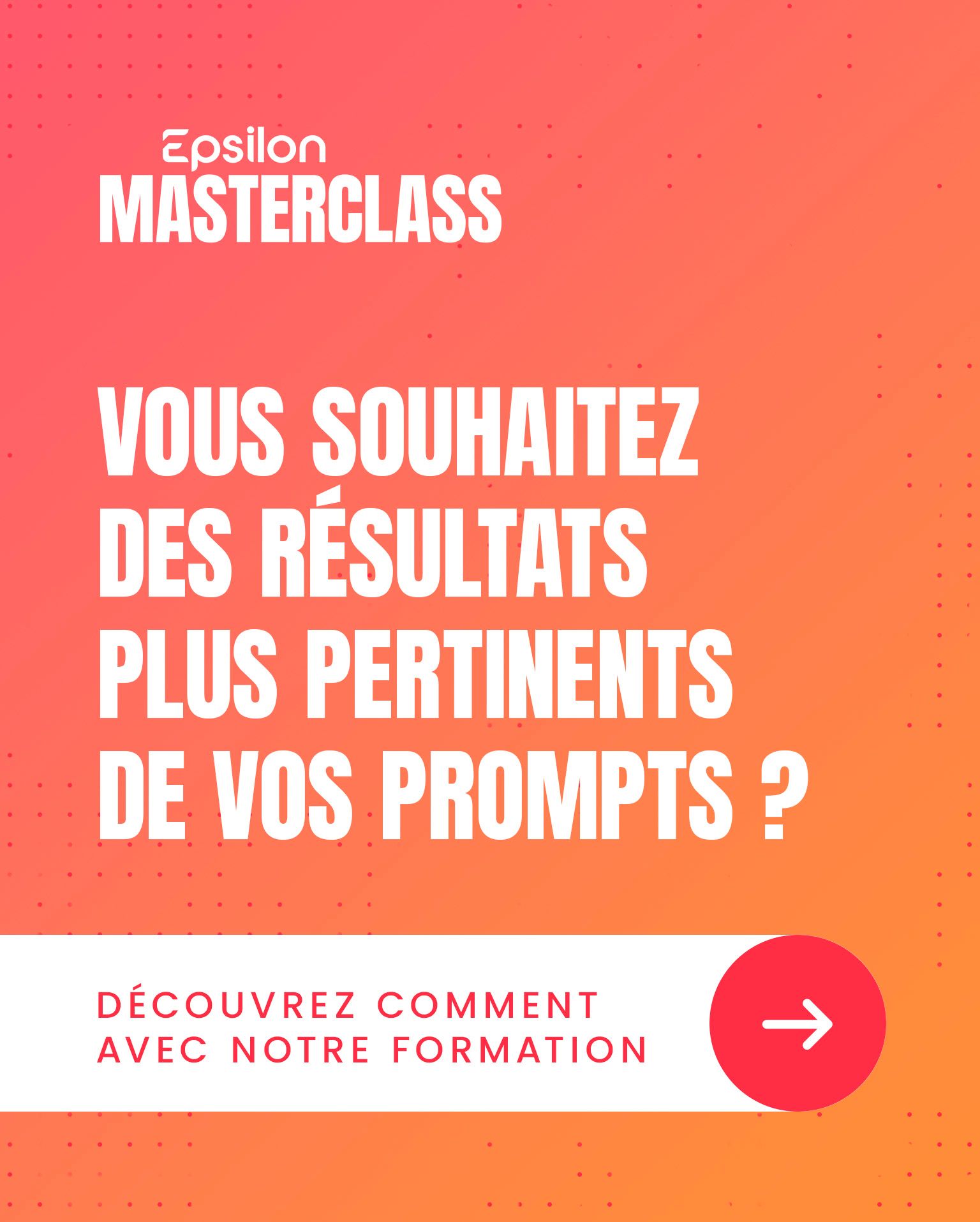 🚀 Prenez de bonnes résolutions et formez-vous à l'IA avec notre nouvelle #Formation "Améliorer vos prompts" !