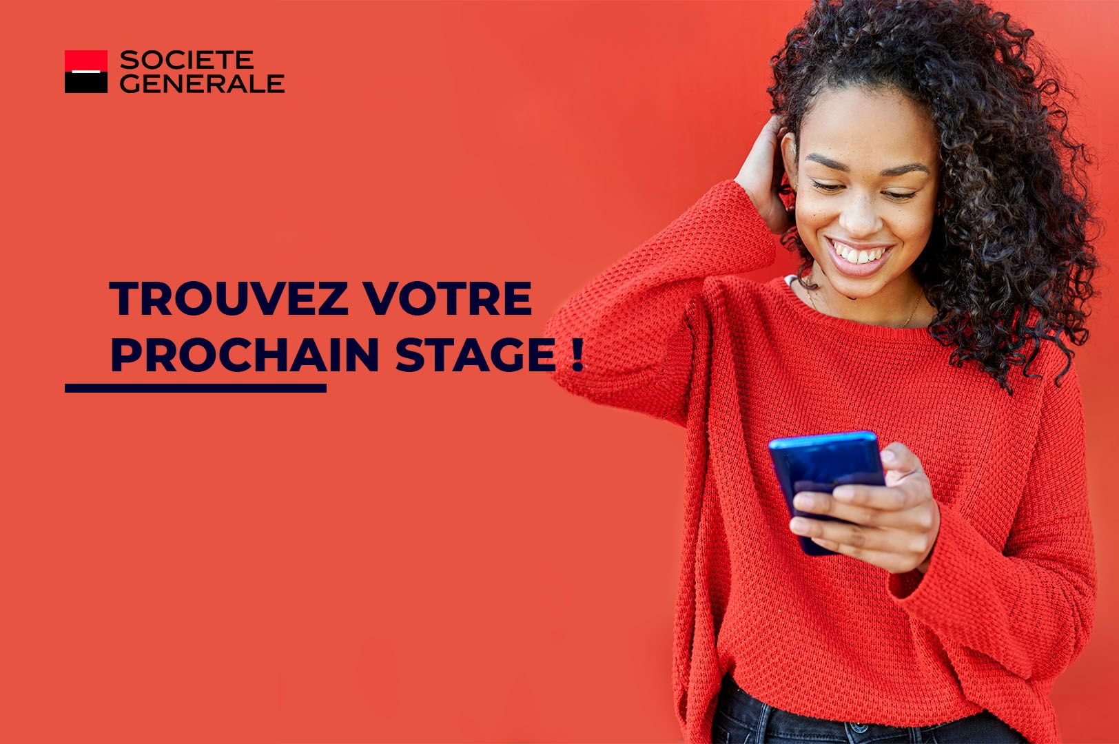 Trouve ton prochain stage chez Société Générale !