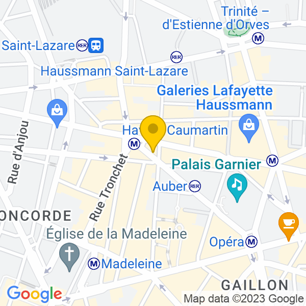 16, Rue Auber, Paris, 75009, Paris