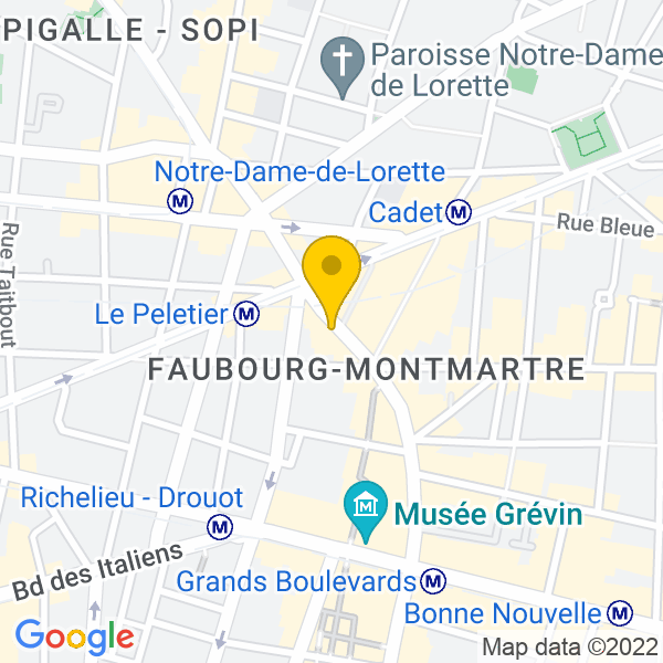 43 Rue du Faubourg Montmartre, 75009, Paris