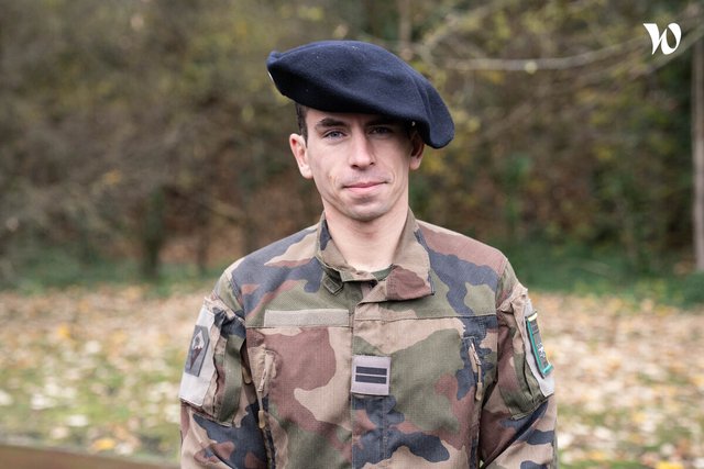 Rencontrez le lieutenant Charles, Chef de section d'infanterie